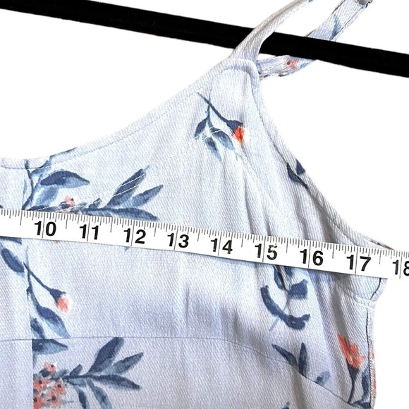 Gentle Fawn Blue Floral Midi Dress - Picture 10 of 11